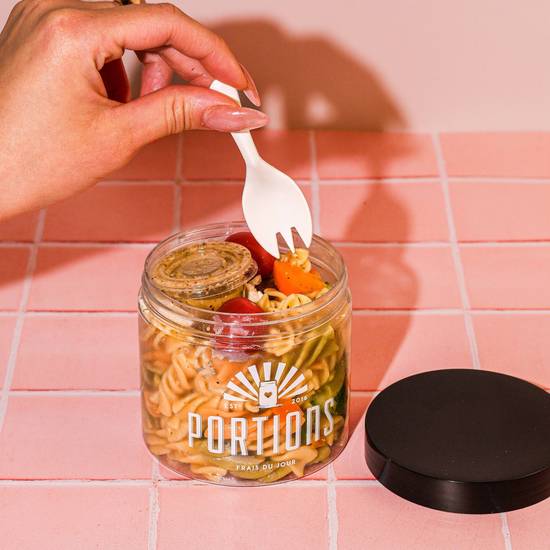 Salade de pâtes méditerranéenne (240gr)