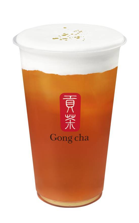 Milk Foam Winter Melon Drink