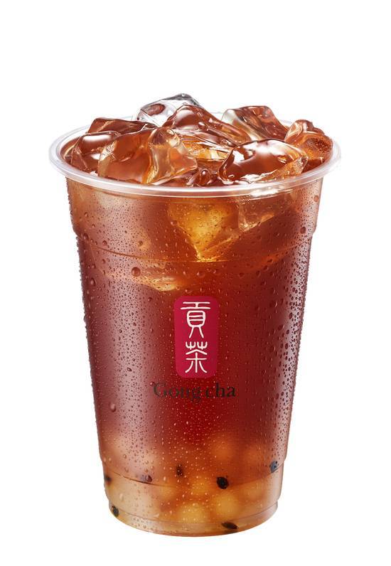 Strawberry Passion Fruit Earl Grey Tea with Kanten Jelly