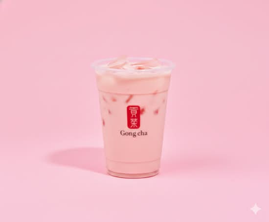 Bruce Strawberry Milk Tea
