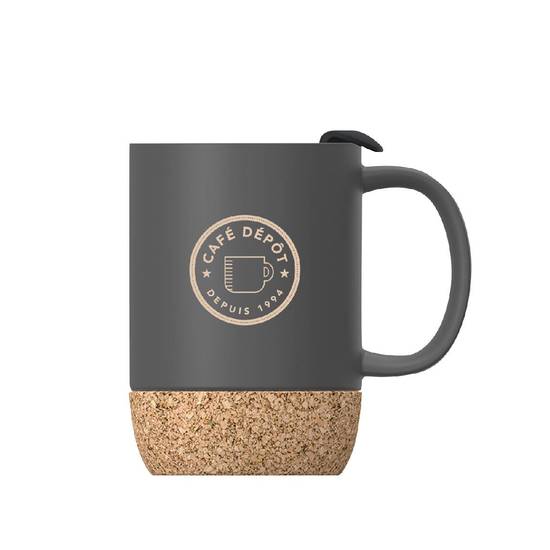 Tasse Thermos SM50 Gris-Blanc / Grey-White 12oz