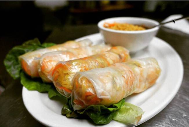 5. Stir Fried Moo Shu Beef Rolls (4 Rolls)