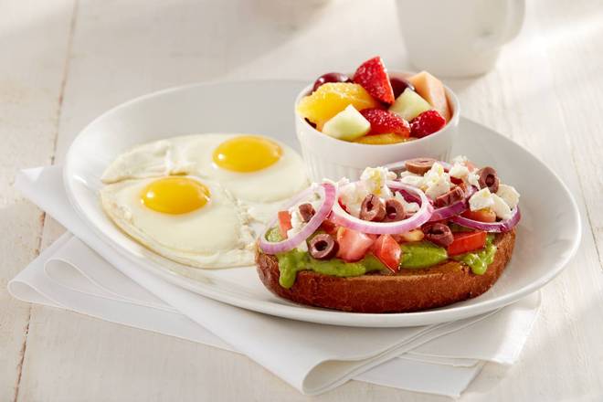 Avocado Toast Plate