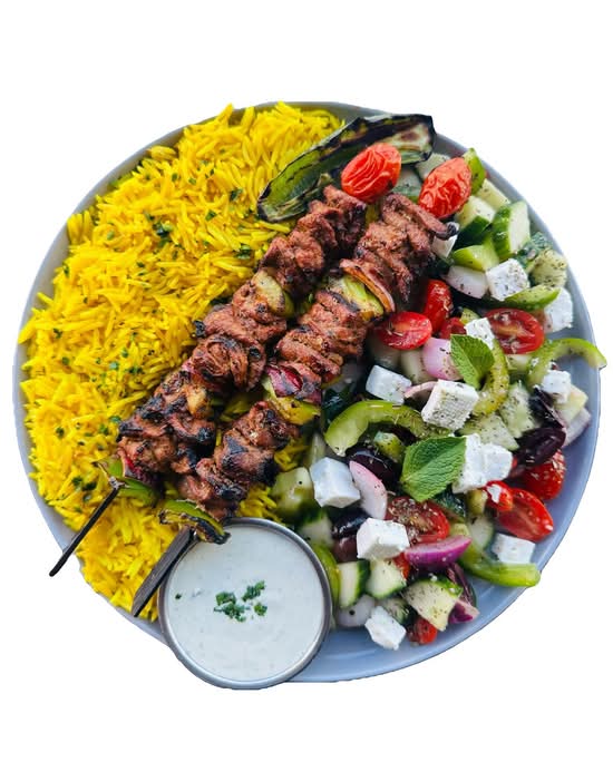 Sirloin Souvlaki Skewers