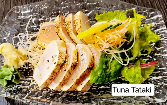 Tuna Tataki Sashimi (8pcs)