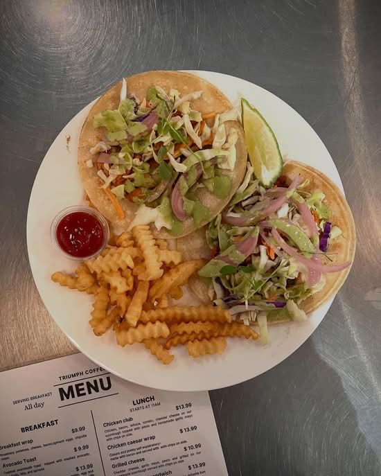 Curry Chicken Tacos (G.F)