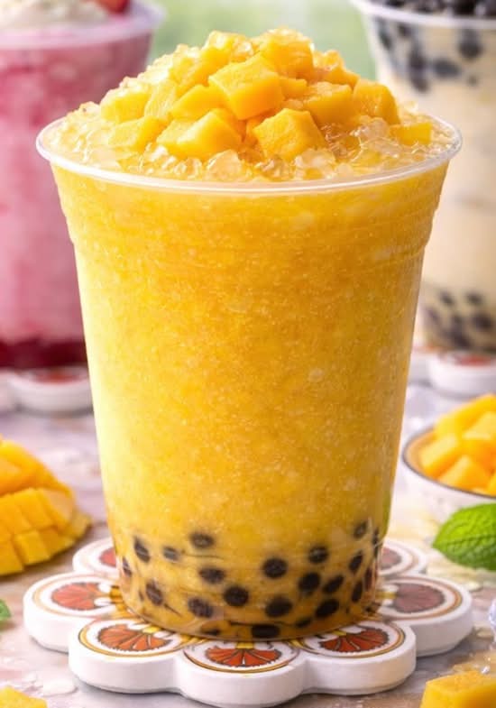 G4 Mango Slush Boba