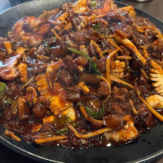 Pan Fried Black Bea