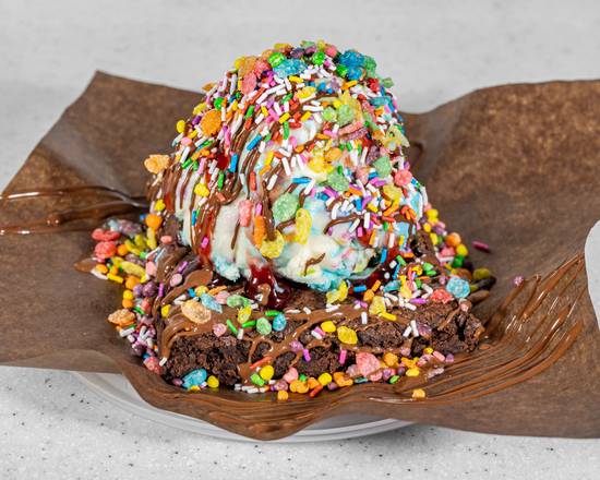 Custom DIY Brownie Sundae