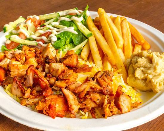 Chicken Shawarma Plate