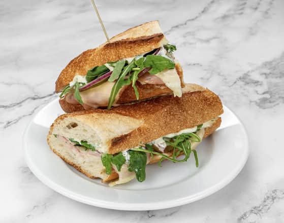 Ham & Swiss Baguette