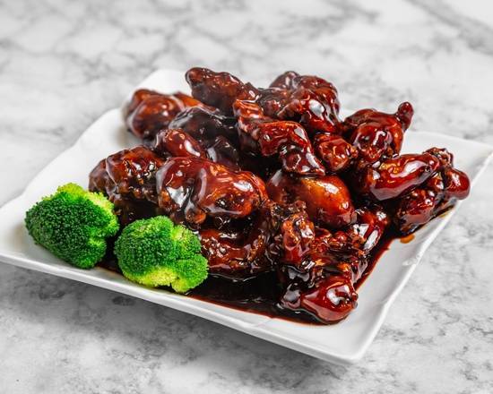 Deep Fried Beef with Ginger Sauce