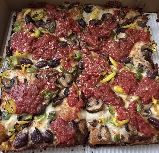 LARGE SQUARE Veggie Delight (3PD)