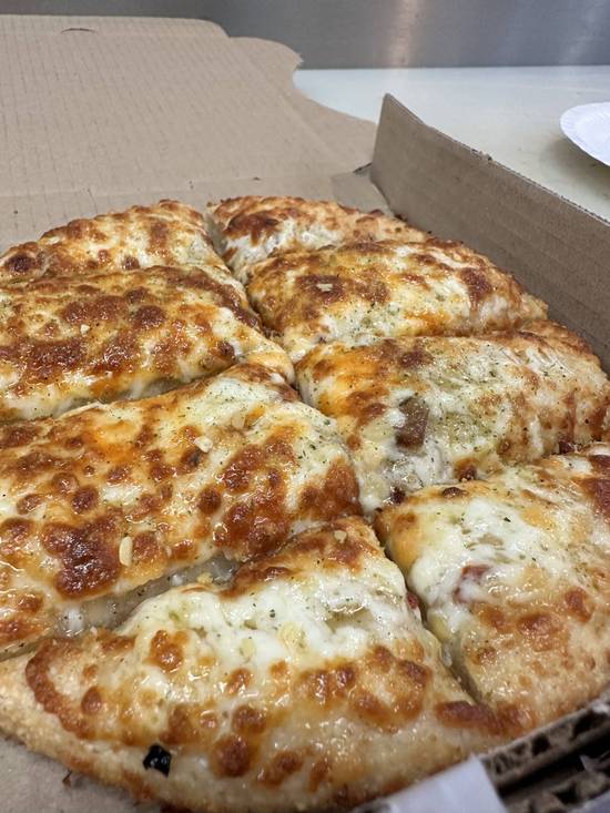 Cheesy Garlic Bread (with Jalapeno & Pineapple)