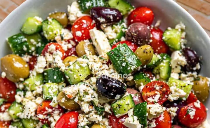 GREEK FETA SALAD