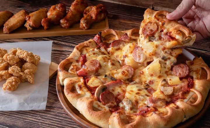 1 PARTY PIZZA & 1 PARTY WINGS PACK 14"