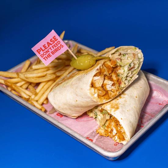 Buffalo Chicken Crunch Wrap