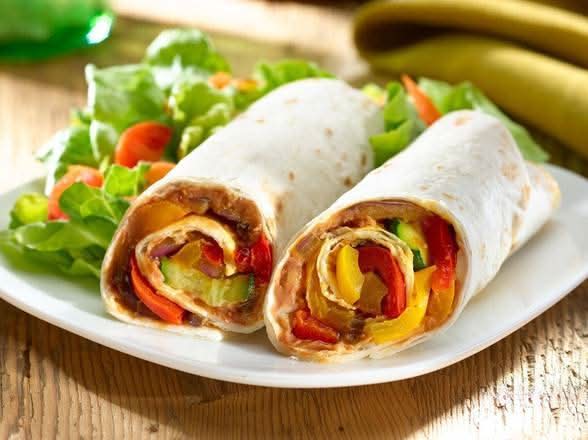 Mix Veg Wrap