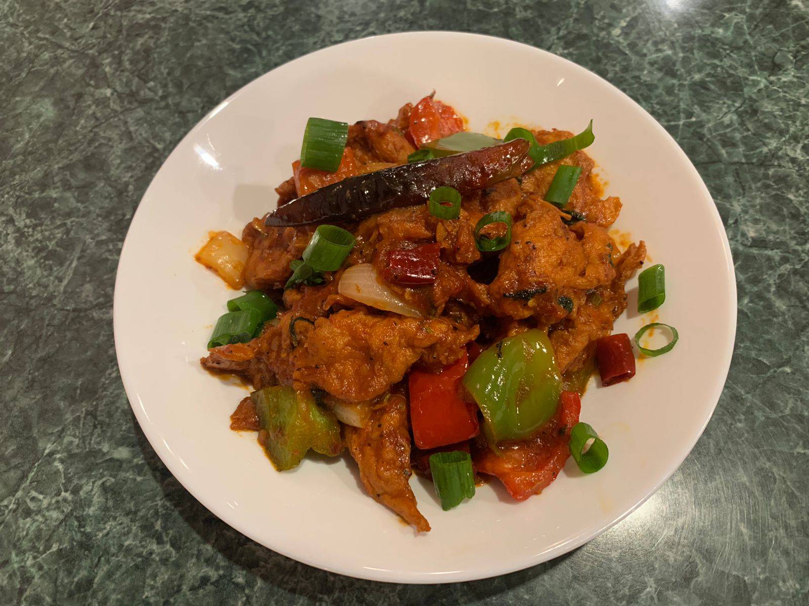 Vegan Chilli Chicken[ Signature Dish]