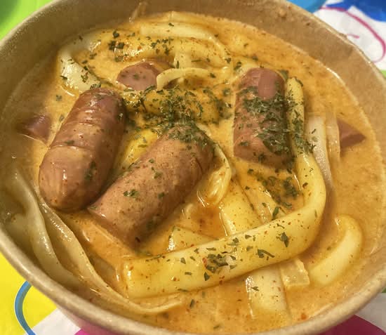 Rose Tteokbokki
