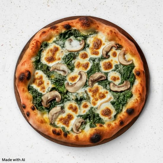 Large Spinach Supreme Pizza