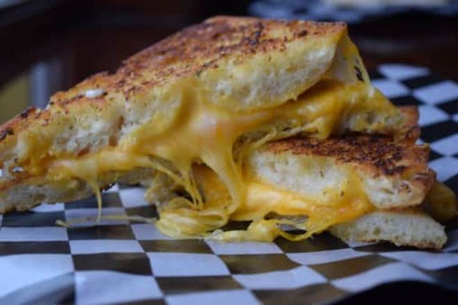 Triple Play Grilled Cheese