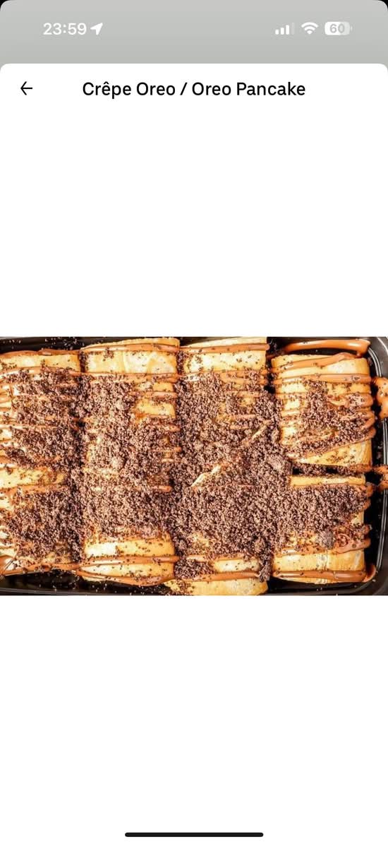 Crêpe Oreo / Oreo Pancake