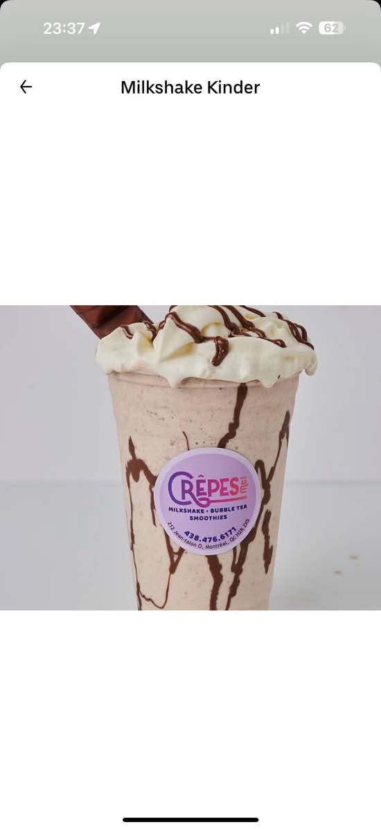 Milkshake Kinder