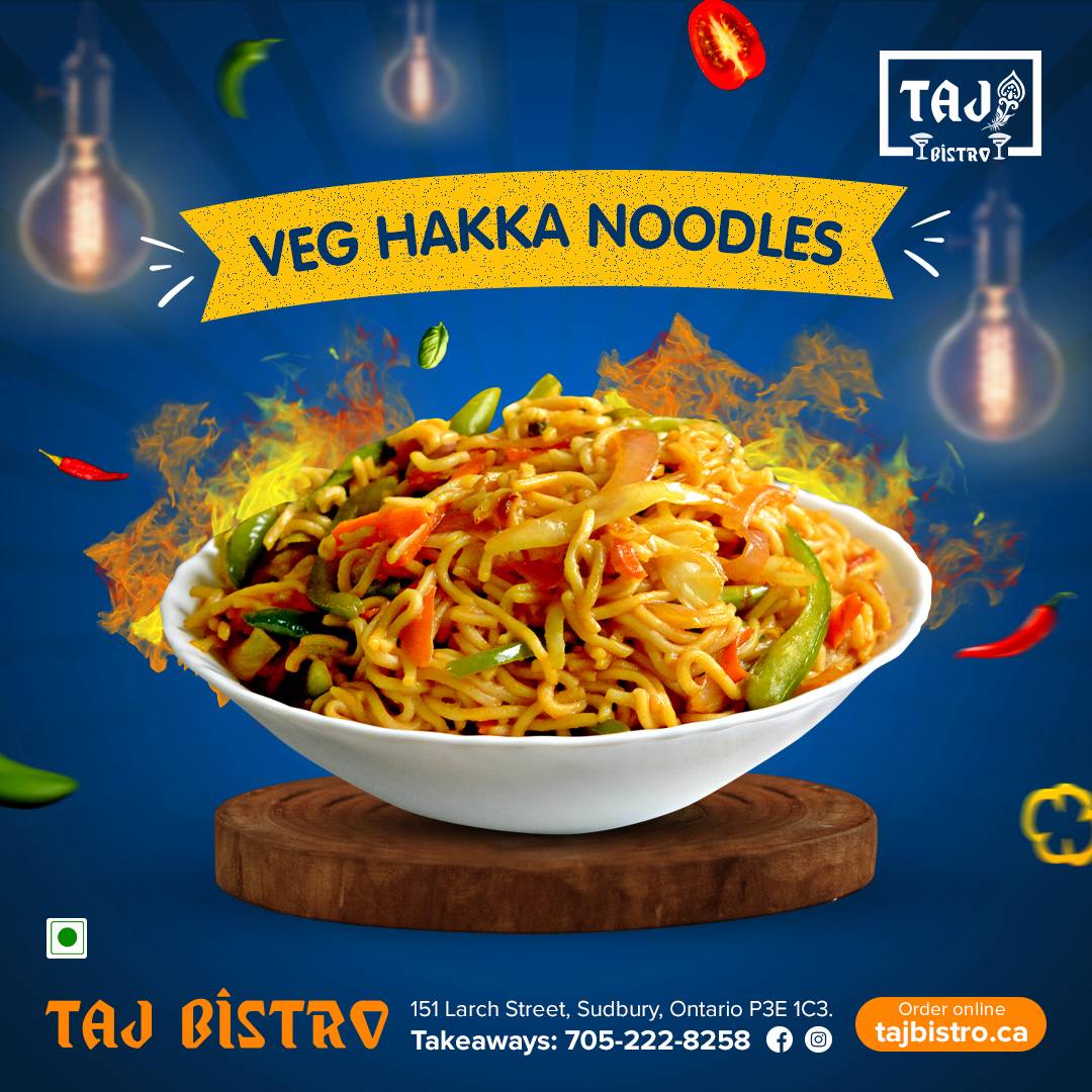 Veg Hakka Noodles