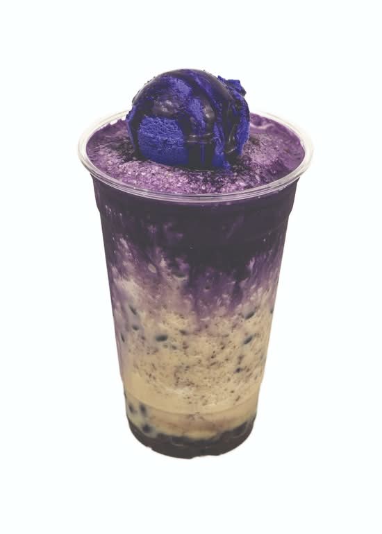 Ube Matcha Milkshake