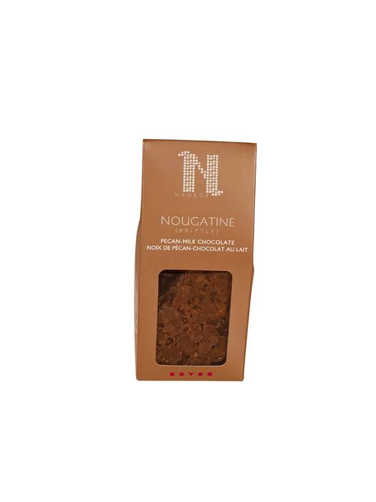 Pecan Grand Cru Milk Chocolate Nougatine Brittle