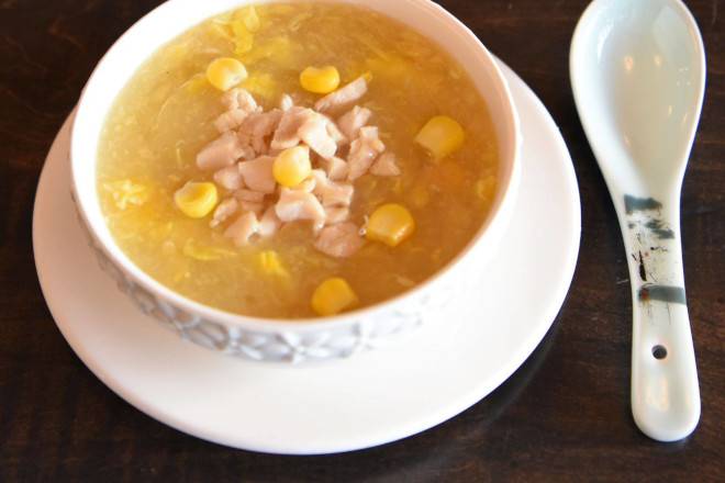 304. Minced Chicken & Sweet Corn Thick Soup/person