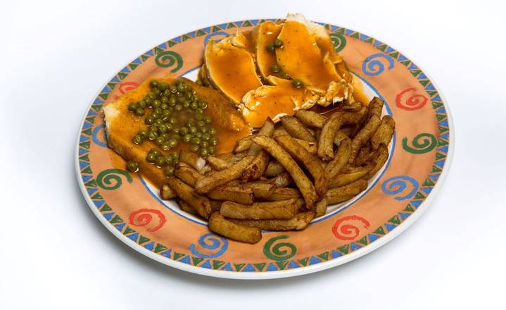 Sandwich au poulet chaud / Hot Chicken Sandwich