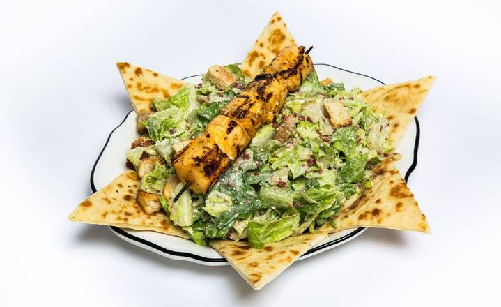 Petite Salade César avec poulet grillé