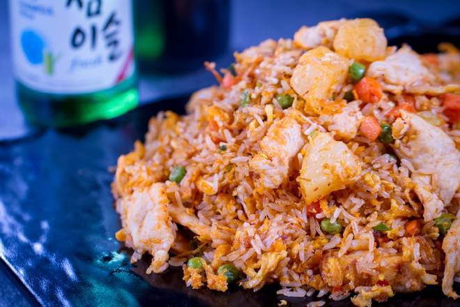 Chicken in Pineapple Fried Rice