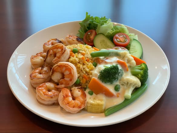 CREVETTES GRILLÉES