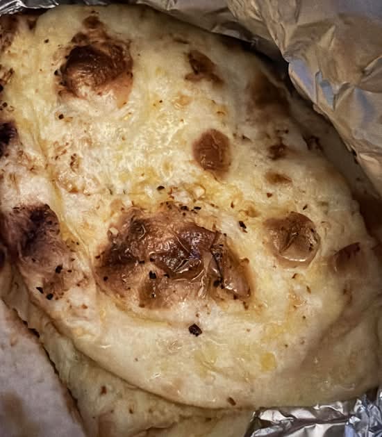 Garlic naan