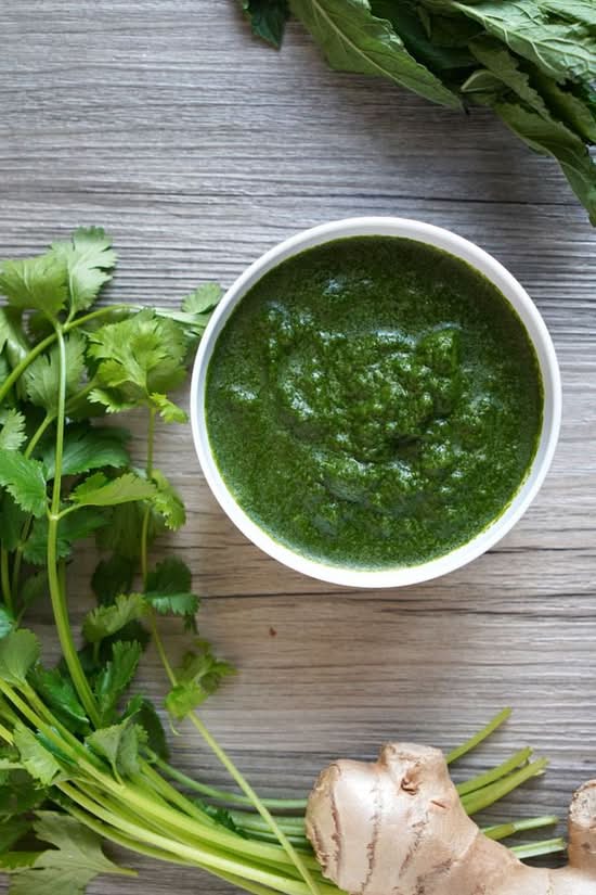Mint Chatni Indian-Style Sauce (Small) 🌿✨