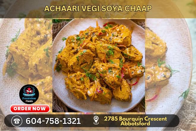 Oven Roasted – Achaari Vegi Soya Chaap