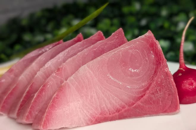 Hamachi (Yellow Tail) Sashimi