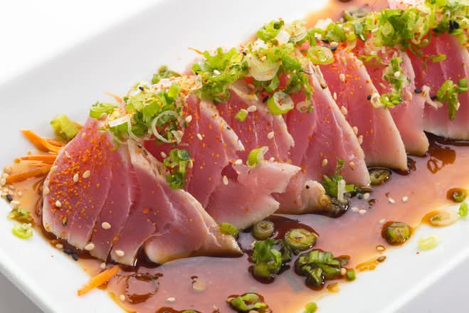 Tuna Tataki Sashimi
