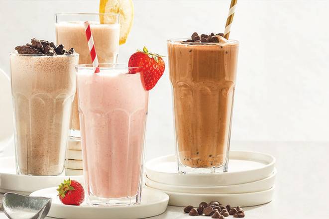 Laits frappés Banana Split