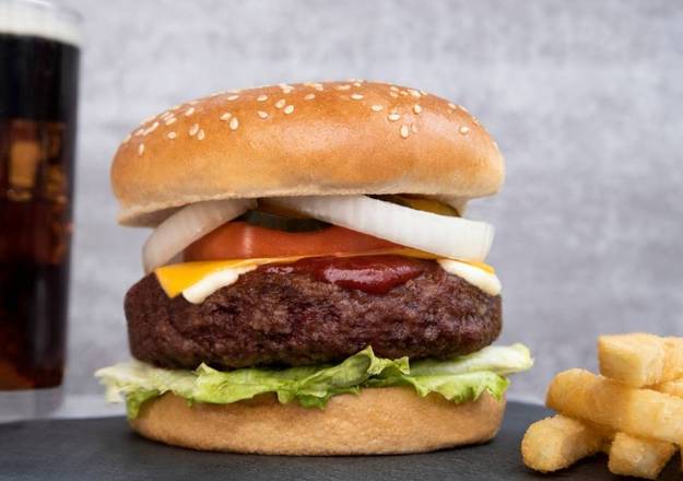 Beef Cheese Burger Combo