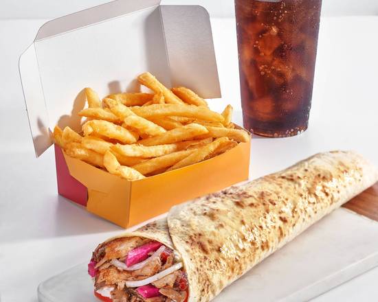 Tornado Chicken Wrap combo