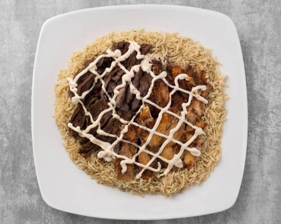 Mix Shawarma On Rice