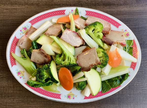 BBQ Pork Chop Suey
