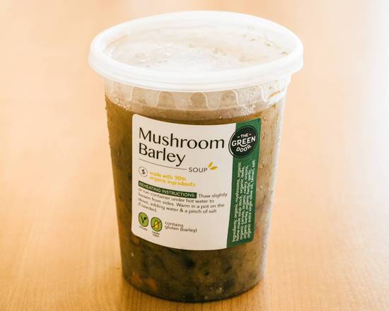 Mushroom Barley Soup (frozen)