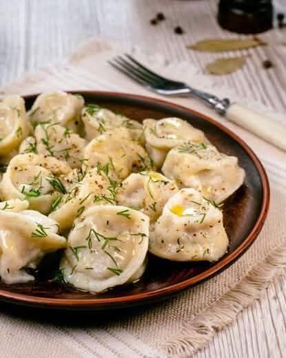 Three meat Dumplings