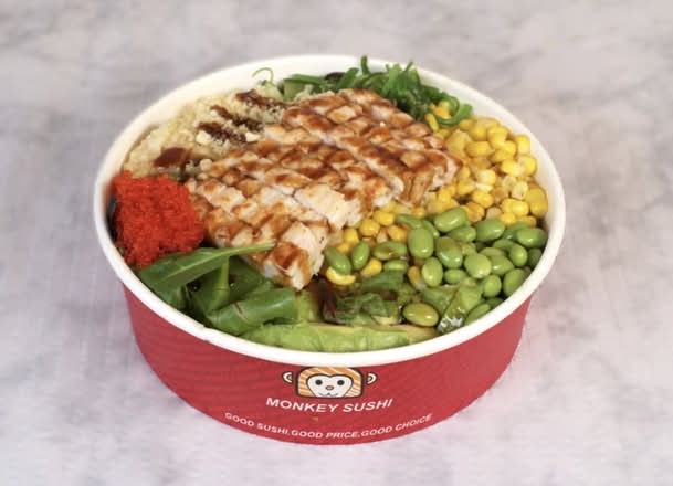 TERIYAKI CHICKEN POKE