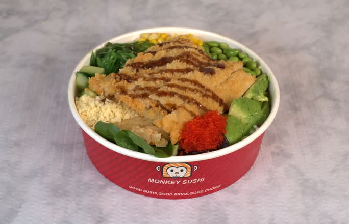 CHICKEN KATSU POKE